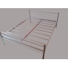 Металлические кровати двуспальные одноярусные,  кровати с металлическими сетками и боковушками