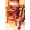 Стол и стулья из африканского палисандра